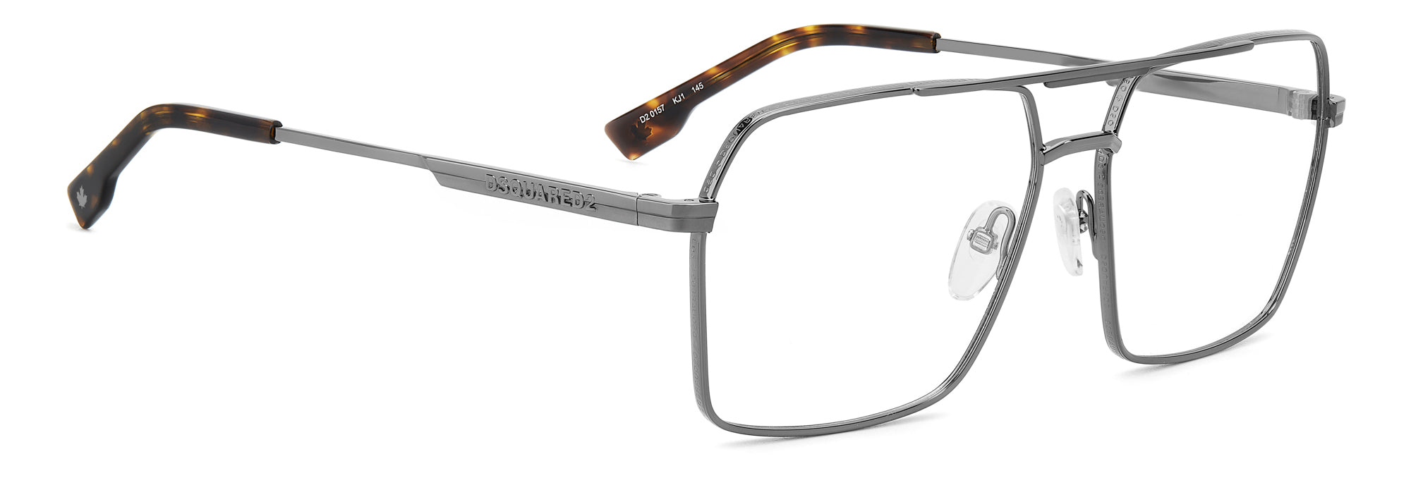 DSQUARED2 D2 0157 Sunglasses - Polarized Aviator Style for Men & Women - Perfect for Driving, Travel & Outdoor Activities