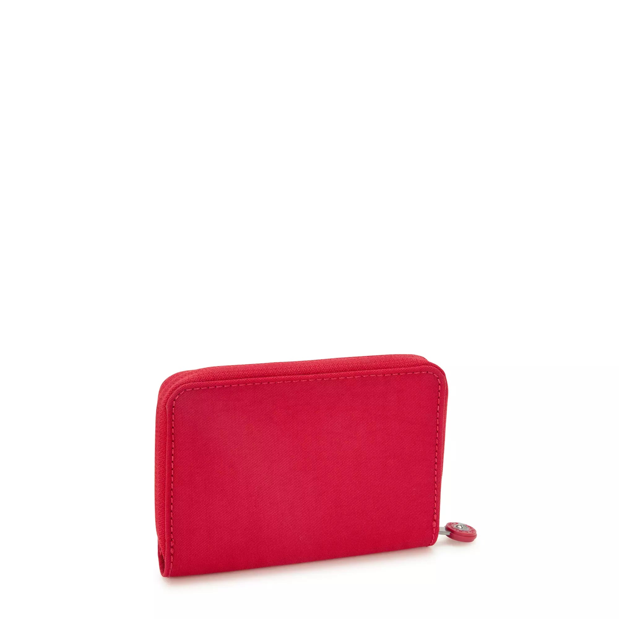 Kipling Money Love Small Wallet - Compact RFID Blocking Wallet for Women, Red Rouge - Perfect for Travel, Shopping & Everyday Use