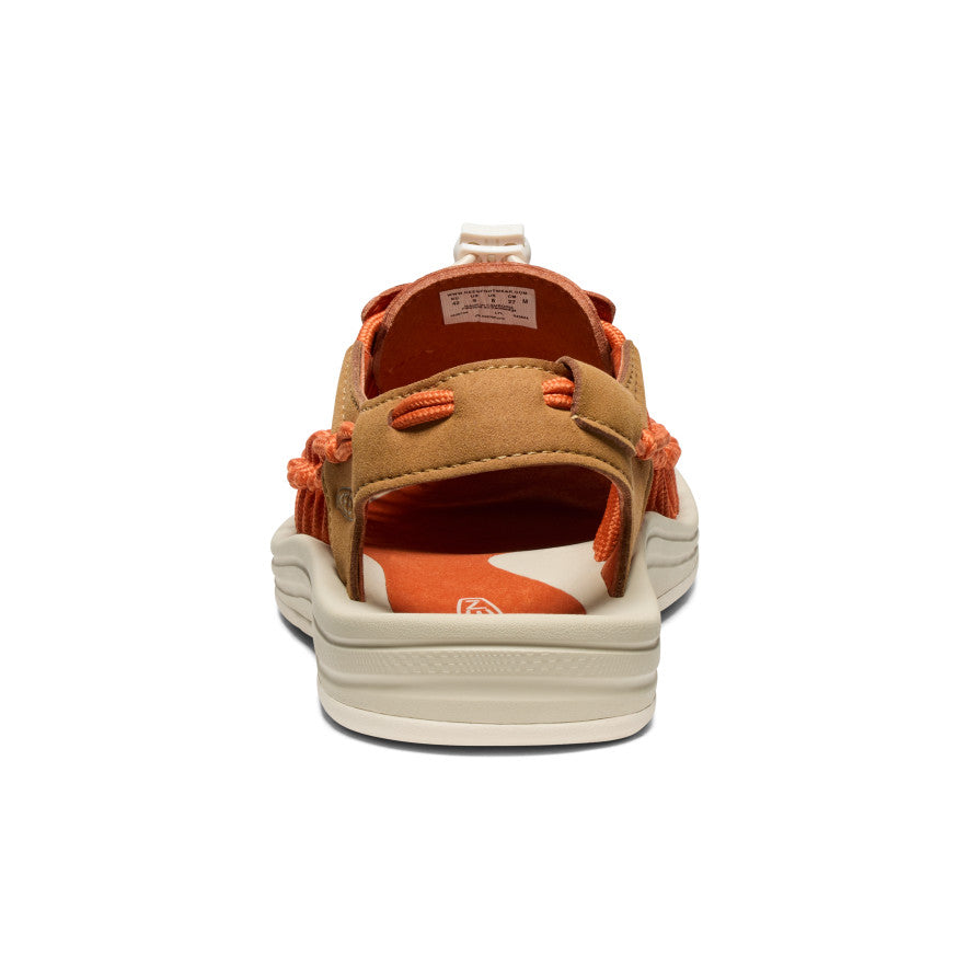 UNEEK Men's Sneakers - Gold Flame/Chipmunk Color | Lightweight Comfortable Walking Shoes for Men | Perfect for Casual Wear, Travel & Outdoor Activities
