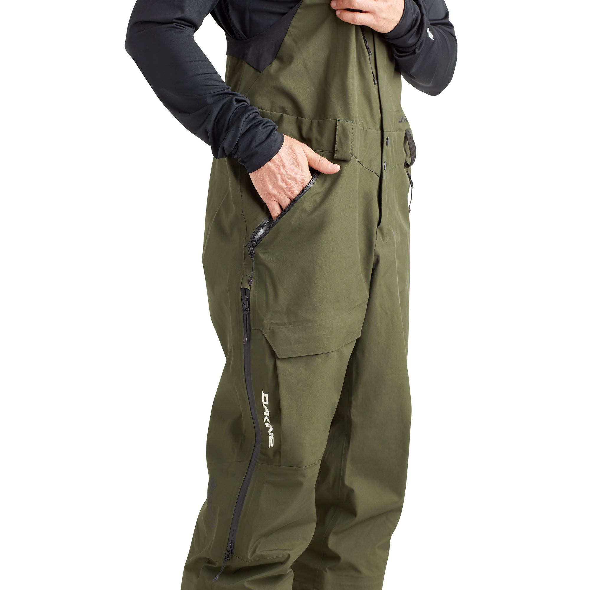Stoker Gore-Tex 3L Bib Pants for Men - Waterproof Ski & Snowboard Bib Overalls for Winter Sports & Outdoor Activities
