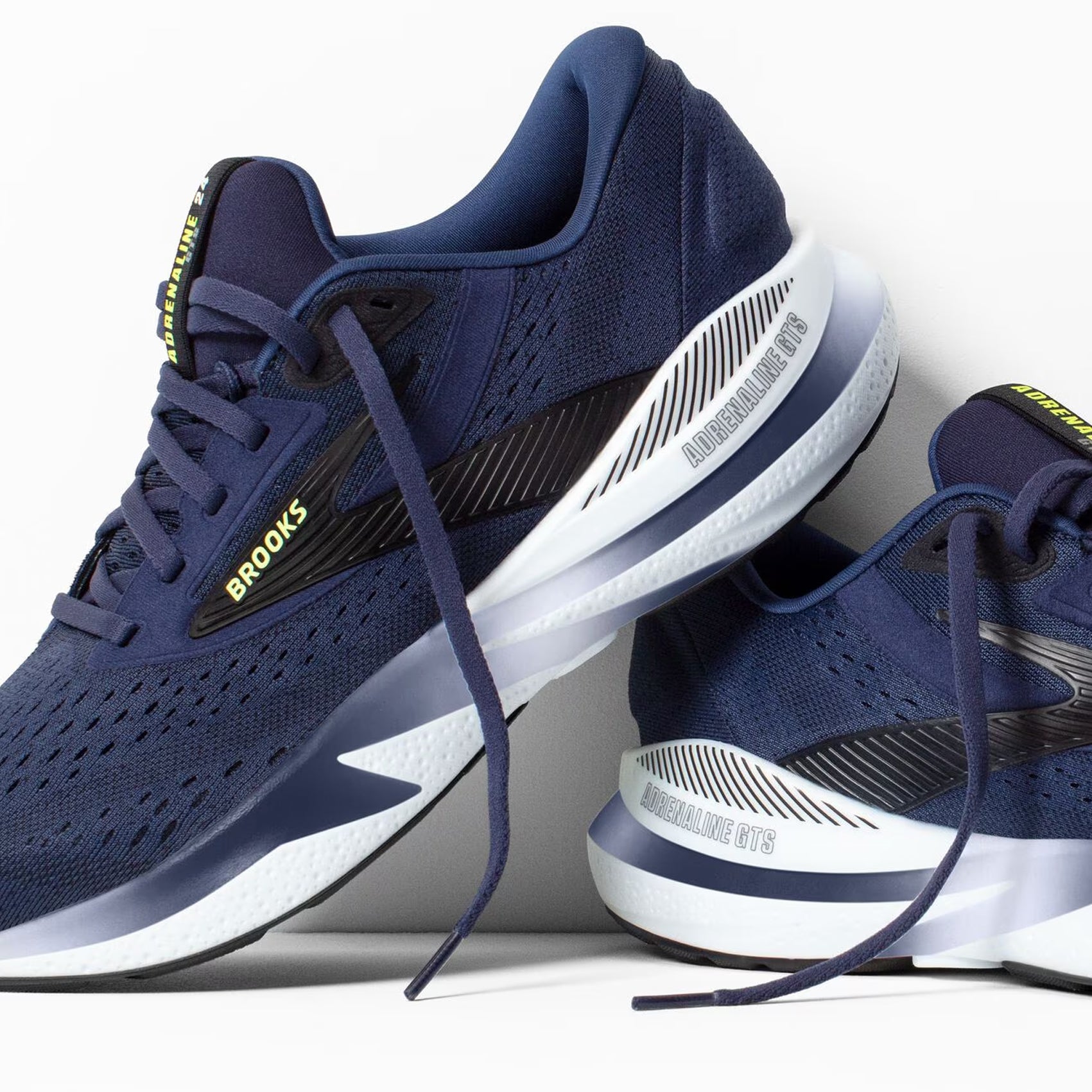 Brooks Adrenaline GTS 24 Running Shoes for Men - Wide Width Stability Sneakers - Perfect for Road Running, Jogging & Daily Workouts