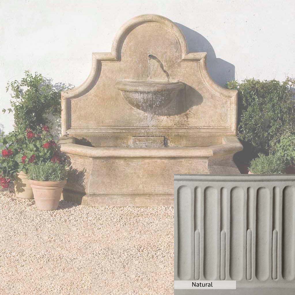 Campania International Andalusia Wall Fountain - Outdoor Garden Decor, Spanish-Inspired Water Feature for Patio, Yard & Landscape Design