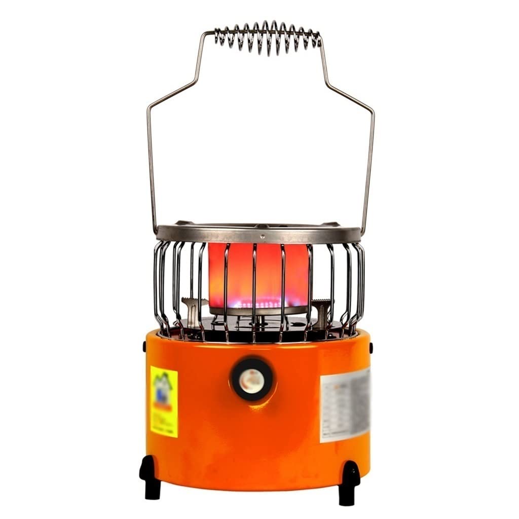 QICC 2-in-1 2000W Portable Electric Heater & Camping Stove - Compact Outdoor Cooking & Heating Solution for Backpacking, Hiking, Ice Fishing, and Emergency Power Outages - Perfect for Tents, Cabins, and RV Trips