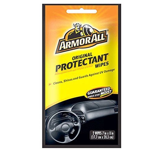 Armor All Car Cleaning Wipes - Multi-Surface Protectant for Dashboard, Leather & Vinyl | Quick & Easy Auto Interior Cleaning Solution | Perfect for Car Detailing, Road Trips & Daily Maintenance