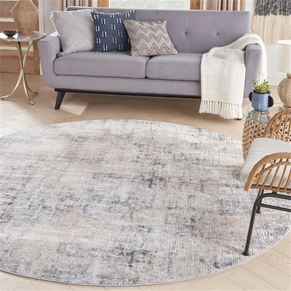 Nourison Rustic Textures Round Area Rug 7'10
