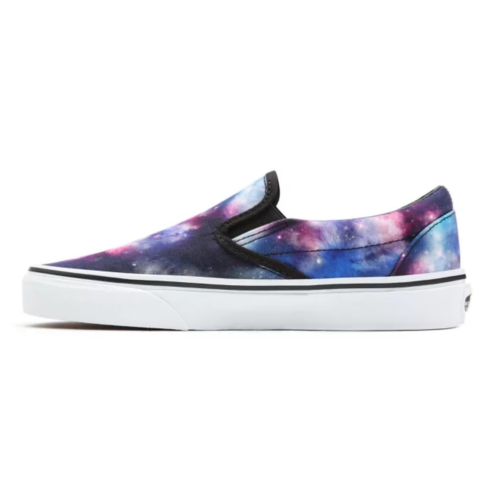 Vans Slip-On Galaxy & White Skate Shoes for Men and Women - Comfortable Sneakers for Skateboarding, Casual Wear & Street Fashion