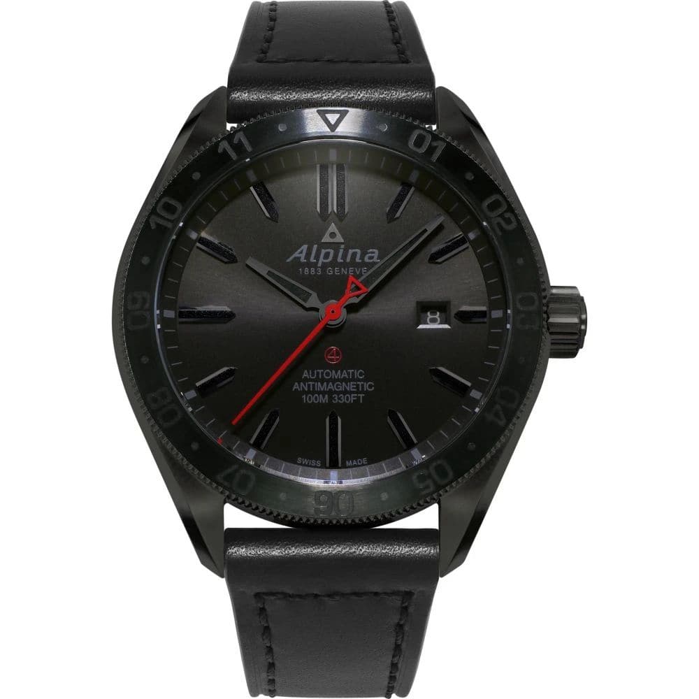 ALPINA ALPINER 4 AL 525BB5FBAQ6 Men's Automatic Watch - Luxury Swiss Timepiece for Business, Outdoor & Everyday Wear