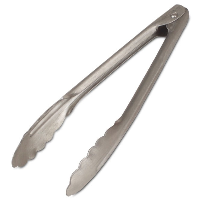 7-Inch Small Kitchen Tongs - Stainless Steel Food Tongs for Cooking, Grilling, Serving - Perfect for Salad, BBQ, Pasta & Hot Dishes
