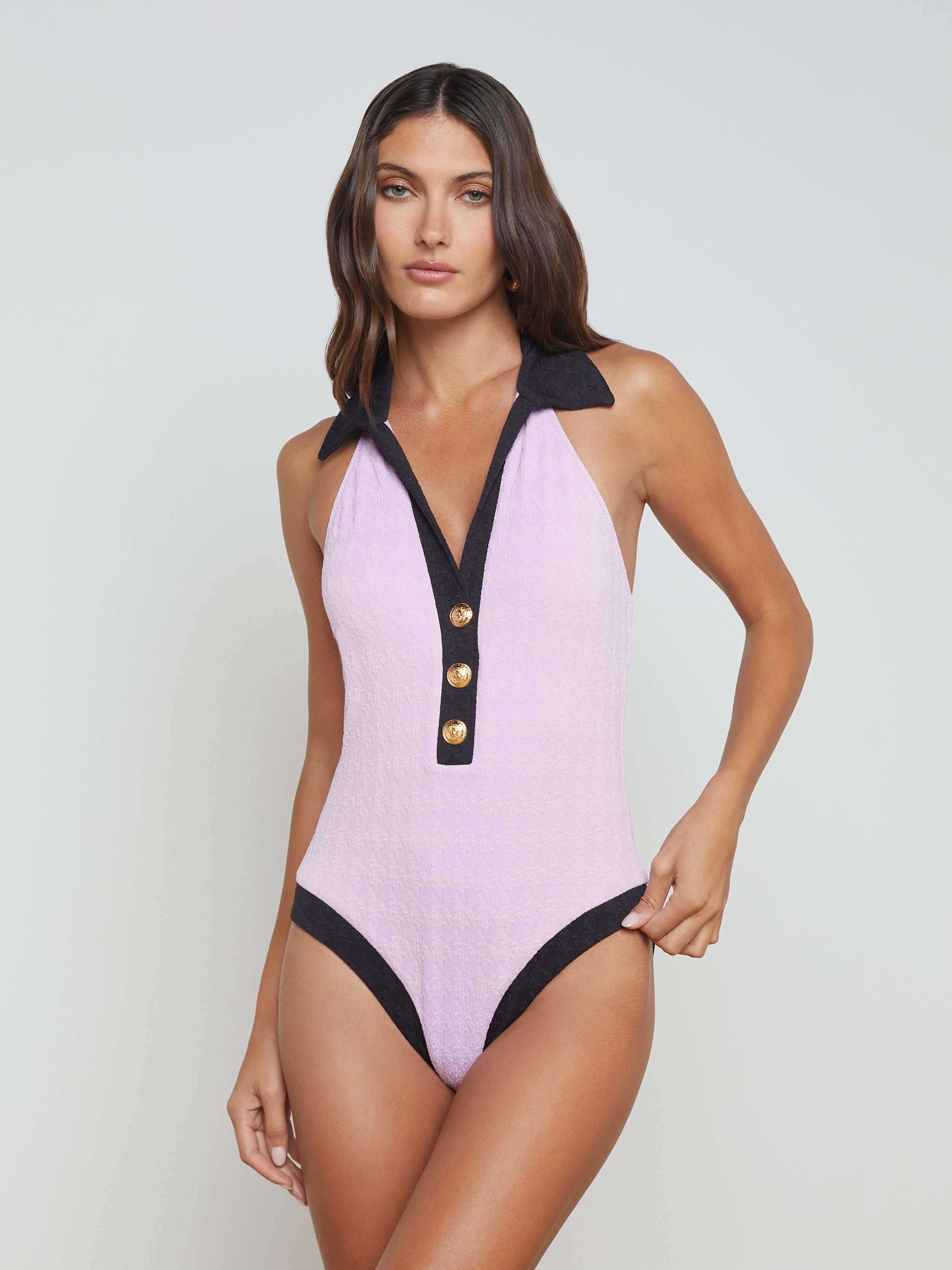 Natalya Elegant Collared One Piece Dress for Women - Perfect for Office, Party & Special Occasions