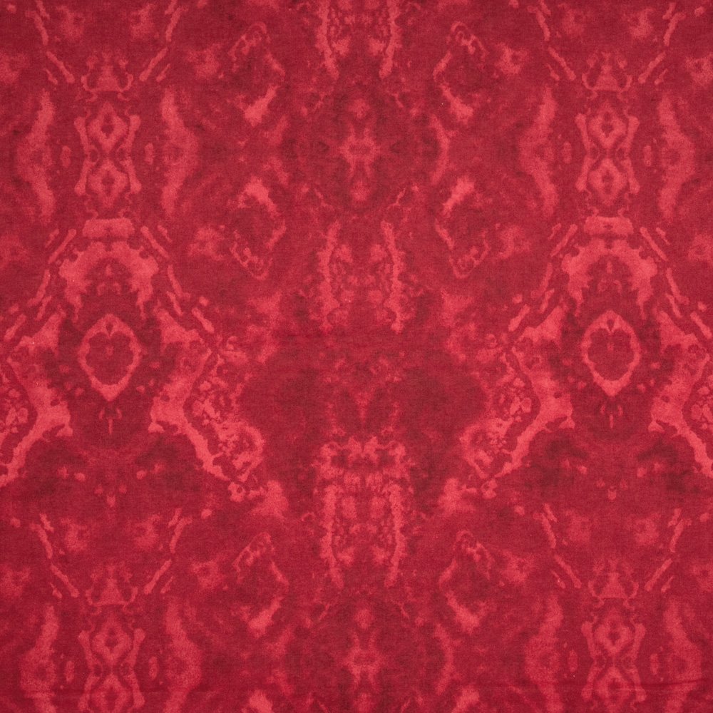 Premium Soft Flannel Fabric by the Yard - Tone on Tone Red Plaid Pattern for Cozy DIY Blankets, Shirts & Home Decor Projects