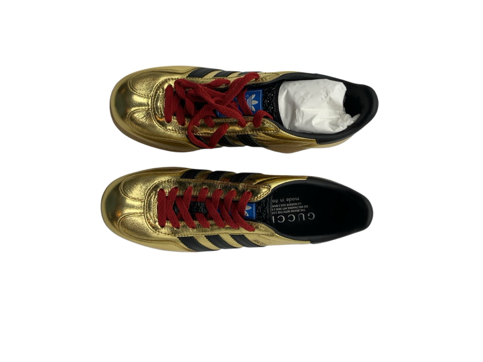 Gucci x Adidas Gazelle Wedge Sneakers for Women - Size 37.5 (US 7.5) | Fashionable Platform Sneakers for Casual Wear, Street Style & Everyday Comfort