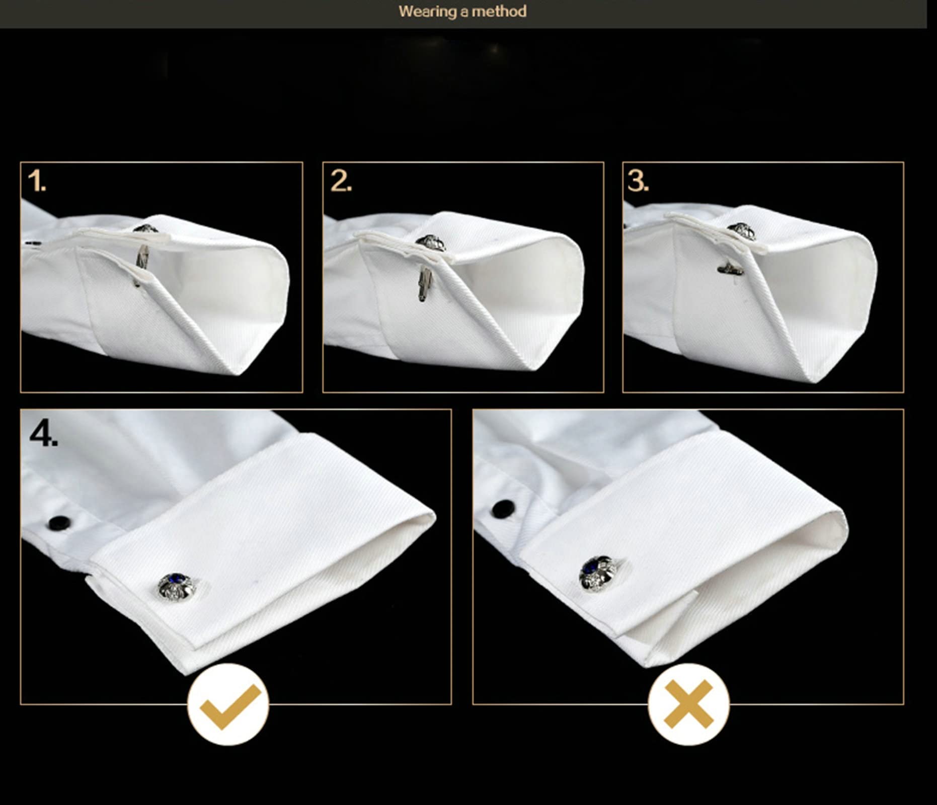 Personalized Men's Wedding Cufflinks & Studs Set - Floral Design Formal Dress Accessories for Groom, Best Man, and Bridal Party - Perfect for Weddings, Prom, and Black Tie Events