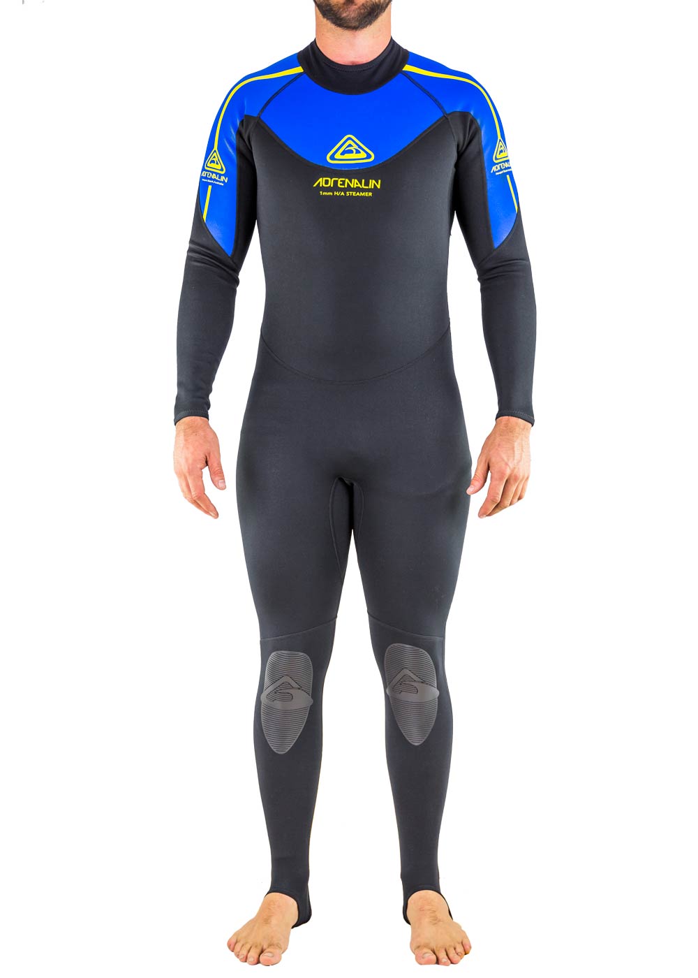 Adrenalin Men's 1mm Steamer Wetsuit for Surfing, Diving & Water Sports - Premium Neoprene Thermal Protection