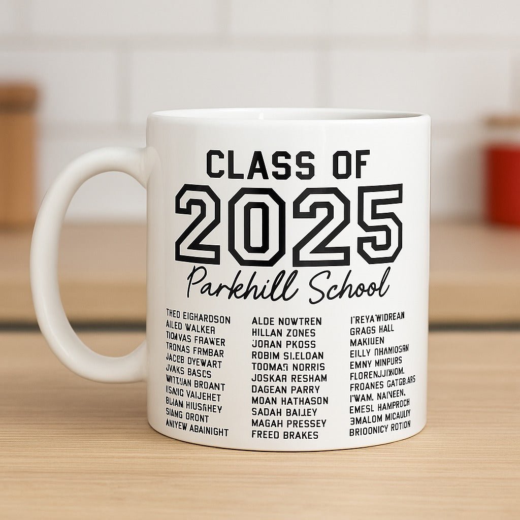 Class of 2025 Graduation Mug - Perfect High School & College Graduation Gift for 2025 Seniors - Great for Coffee, Tea & Hot Drinks
