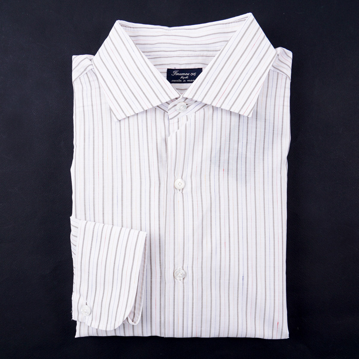 Premium Finamore Cotton Linen Dress Shirt for Men - Breathable & Comfortable Formal Wear - Perfect for Business, Office, and Special Occasions