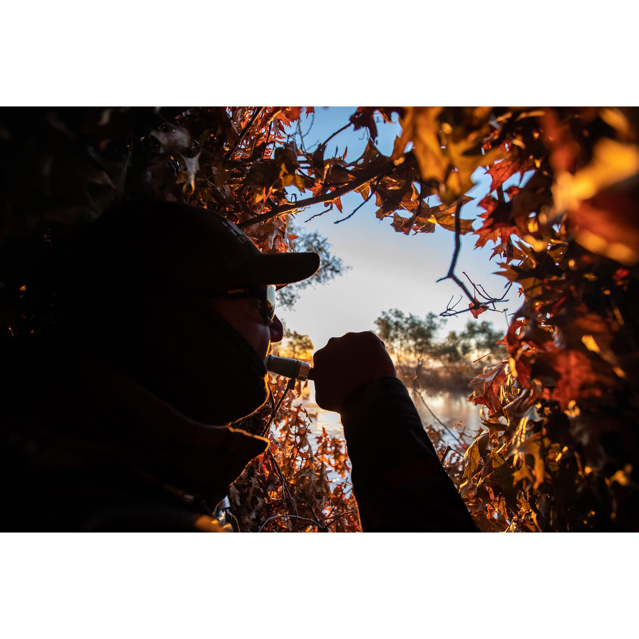 Premium Mallard Duck Call - High Volume Single Reed Acrylic Hunting Call for Waterfowl & Competition | Stealth Black Design | Ideal for Duck Hunting, Field Practice & Outdoor Adventures