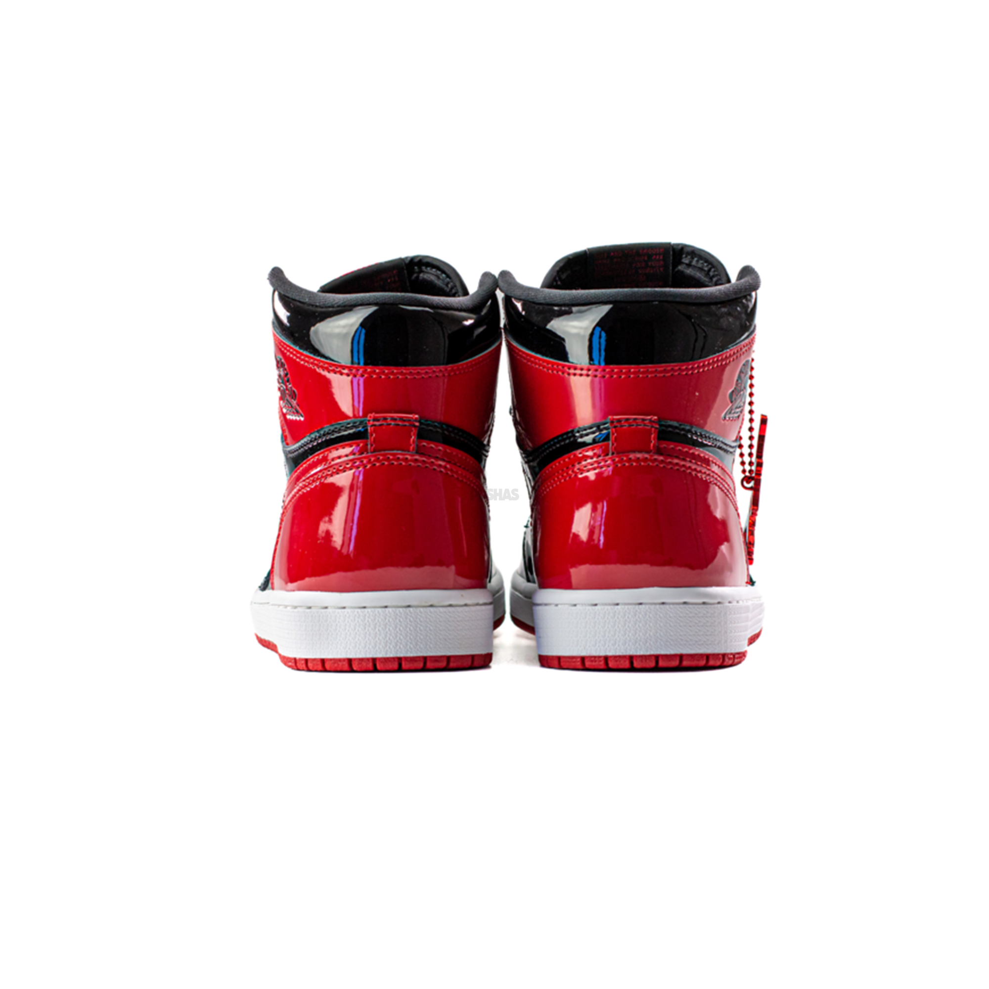 Air Jordan 1 High 'Patent Bred' Basketball Shoes (2021) - Men's Retro Sneakers for Streetwear & Court Performance
