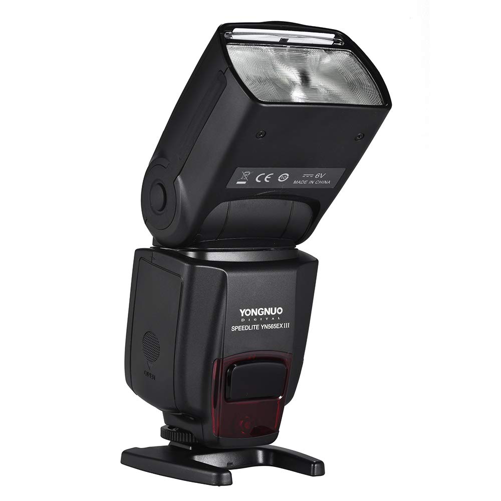 Lechnical YN565EX III/N Wireless TTL Flash Speedlite for DSLR Cameras - GN58 Power, High-Speed Recycling & USB Firmware Upgrade | Perfect for Wedding, Portrait & Studio Photography