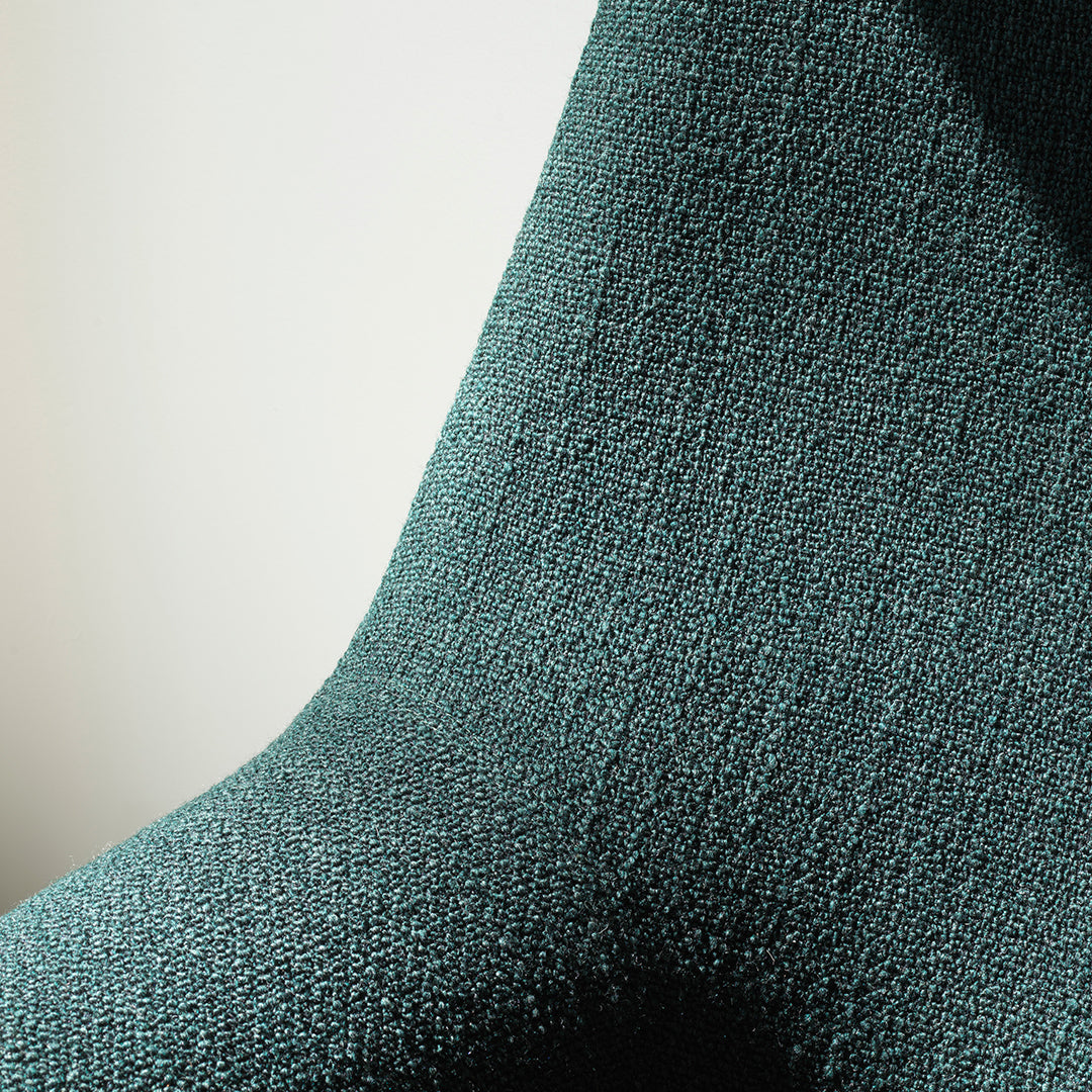 Modern Drape High Lounge Chair with Sturdy Steel Legs - Perfect for Living Room, Bedroom, or Office Relaxation