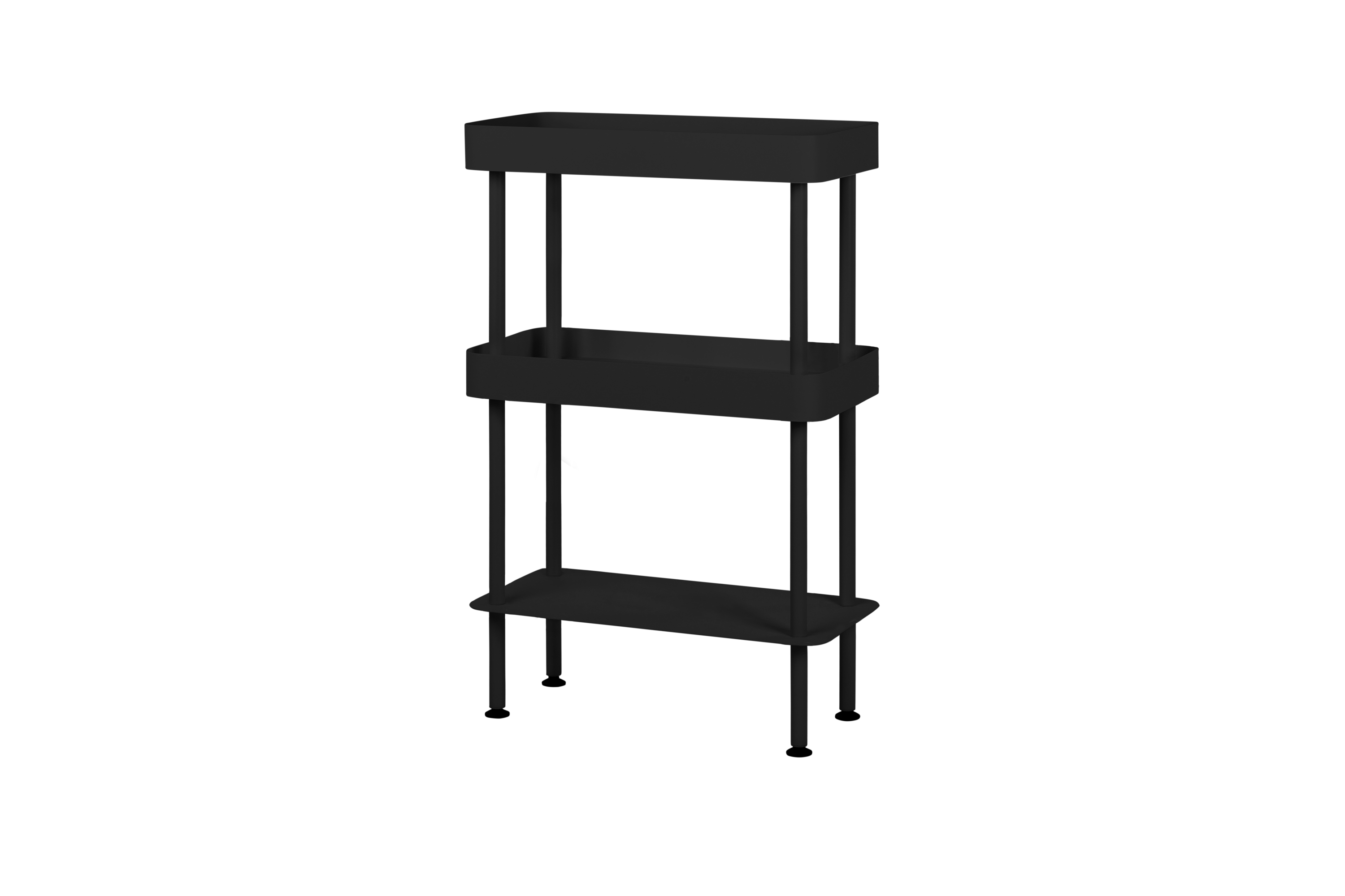 Modern 3-Tier Console Table - Nolle Entryway Sofa Table with Storage Shelf | Perfect for Hallway, Living Room & Small Spaces