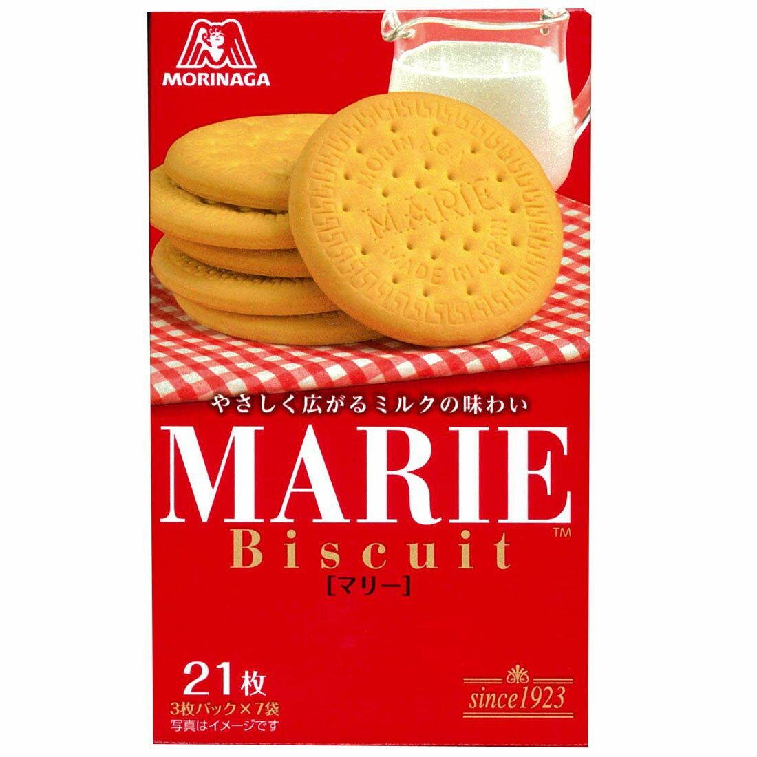 Morinaga Marie Japanese Biscuits - 5 Pack | Authentic Japanese Snack | Perfect for Tea Time, Gifts & On-the-Go Snacking