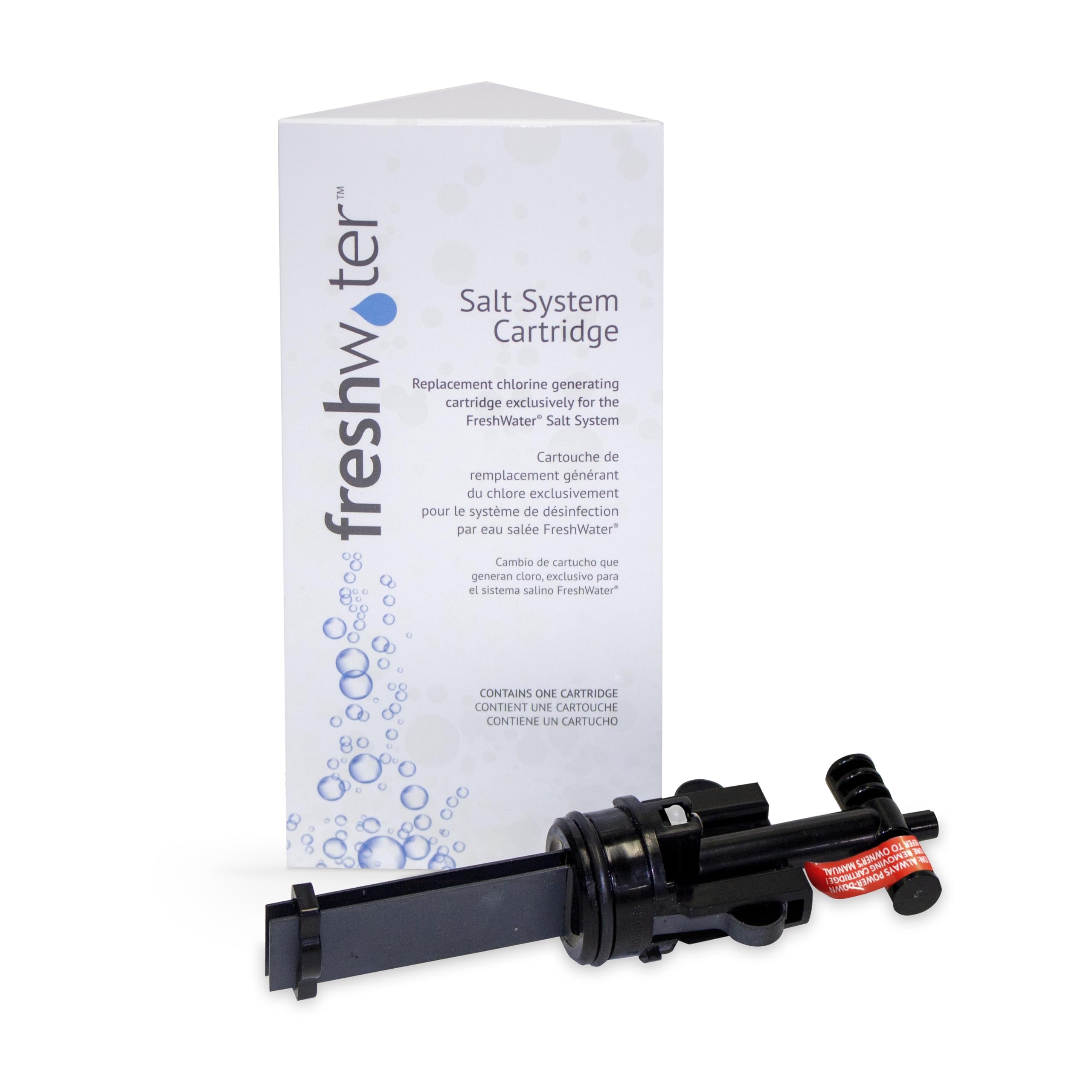 Peak Products Freshwater Salt Replacement Cartridge (Single Pack) - Compatible with Water Softeners & Filtration Systems - Ideal for Home, RV, and Marine Use