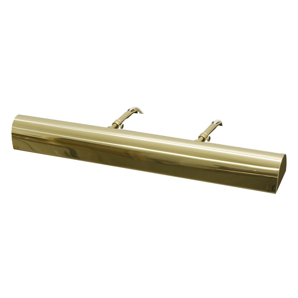 House of Troy T24-61-CA Classic Traditional 24-Inch Picture Light with 3LT Bulbs - Polished Brass Finish - Perfect for Artwork, Paintings & Gallery Wall Lighting