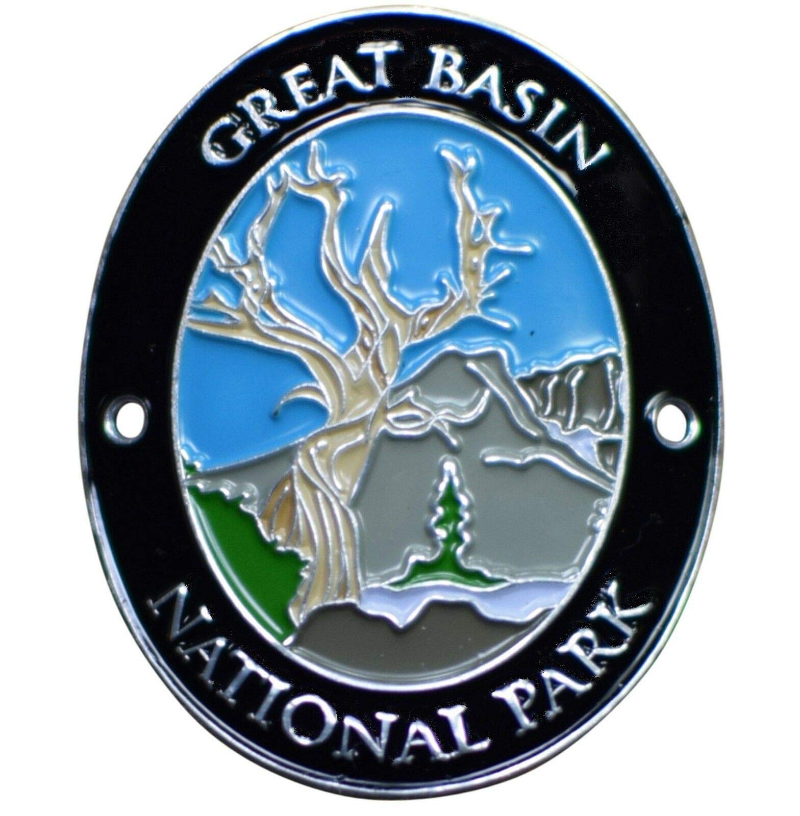 Great Basin National Park Walking Stick Medallion - Nevada Traveler Series Hiking Accessory for Trekking Poles & Walking Sticks | Perfect for Outdoor Adventures & National Park Exploration