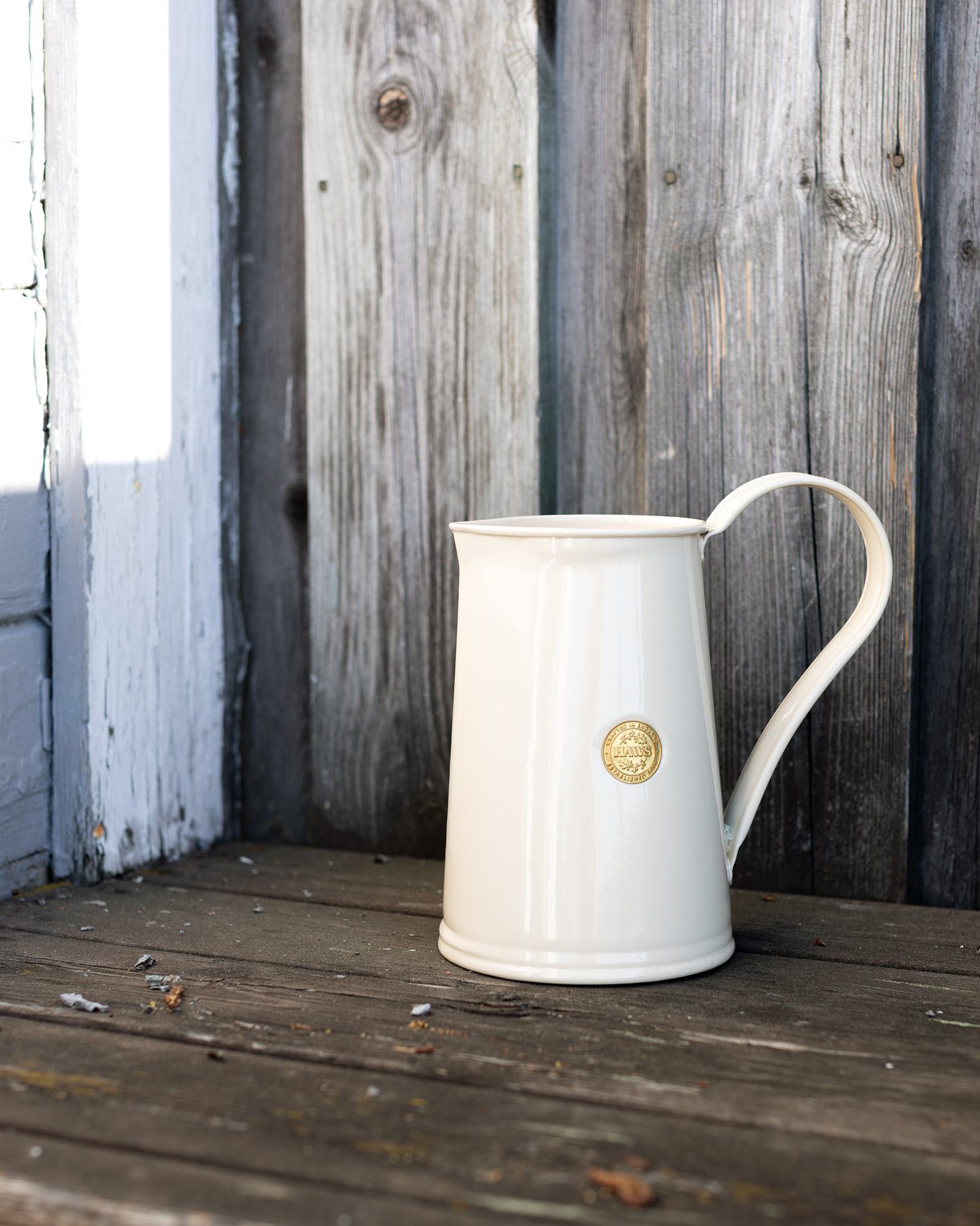 1.8L Kanna Cream White Flower Vase - Perfect for Home Decor, Wedding Centerpieces, and Floral Arrangements
