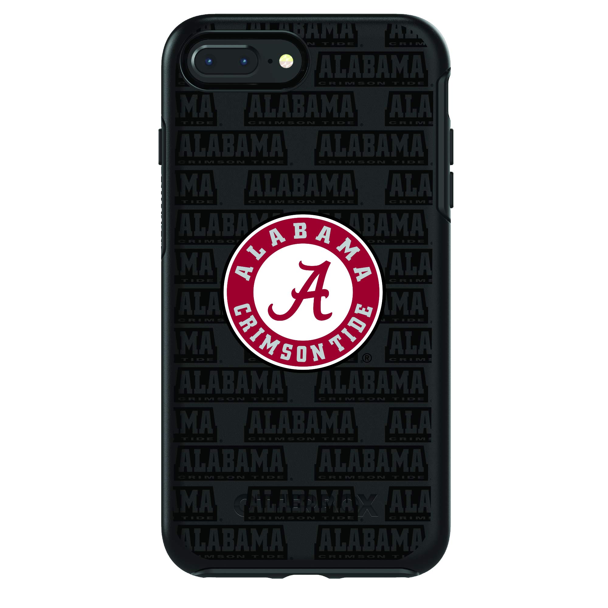 NCAA OtterBox Symmetry iPhone Case - Repeating Wordmark Design for Sports Fans
