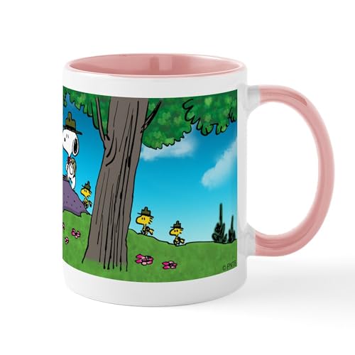 White/Pink Inside - Nature Walk Mug