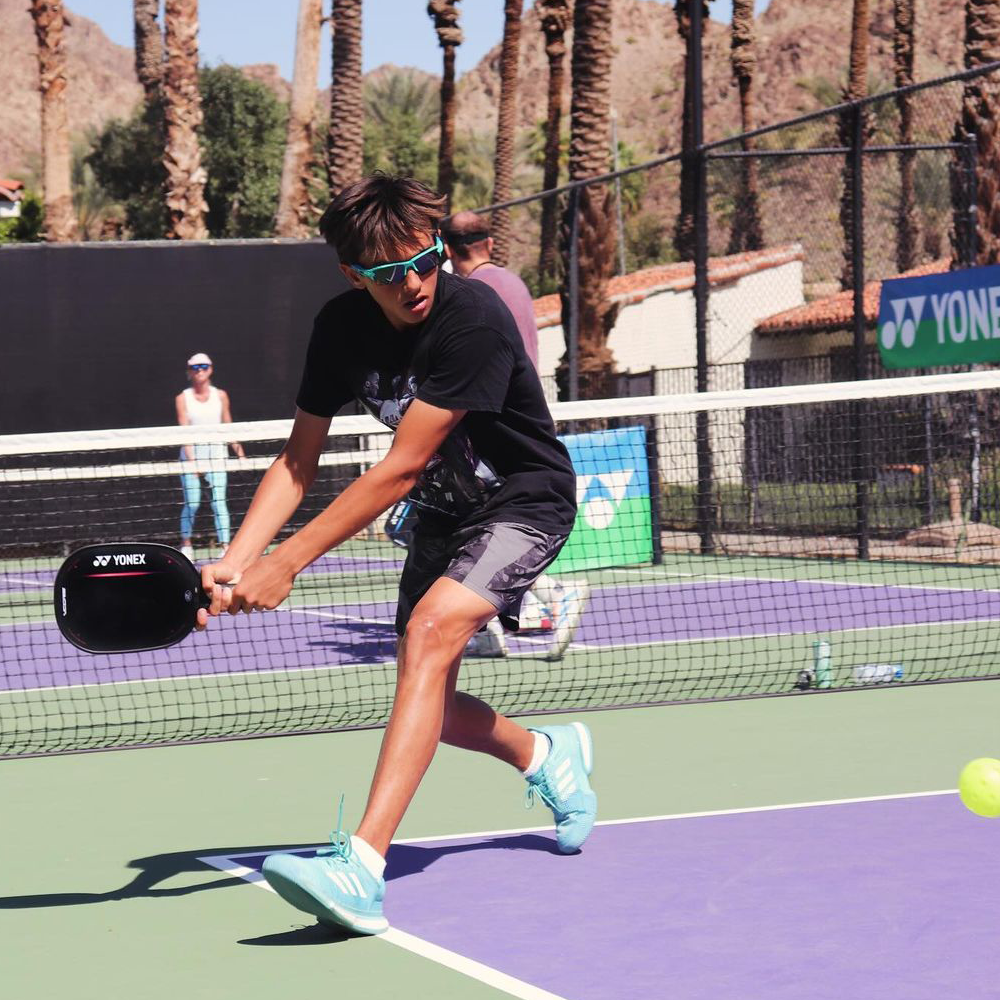 Yonex Ezone Midweight Pickleball Paddle - Carbon Fiber Surface for Power & Control | USAPA Approved | Perfect for Indoor & Outdoor Court Play (Black)