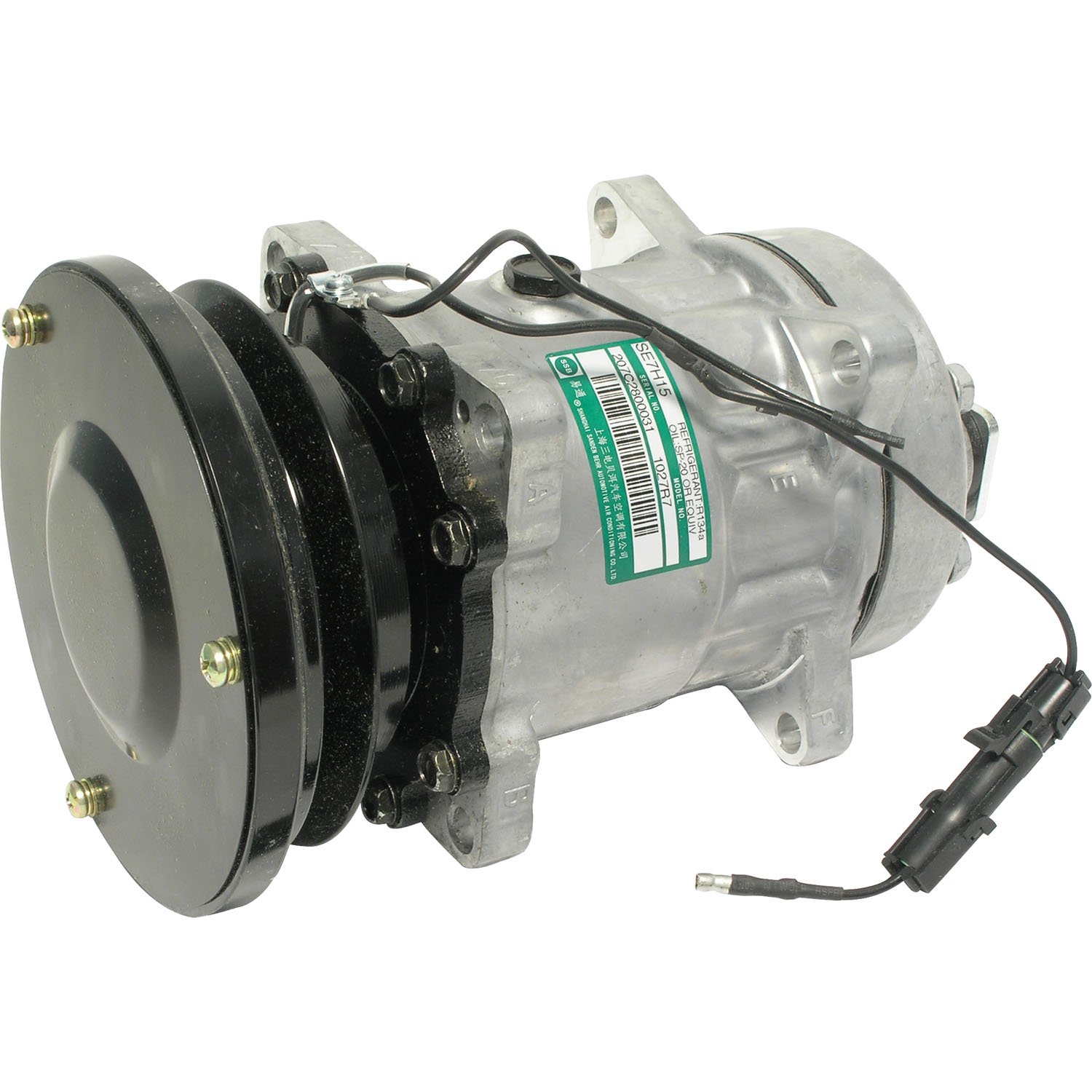 UAC CO 4875C AC Compressor for Car - Replacement Auto Air Conditioning Compressor for Smooth Cooling Performance | Perfect for Honda, Toyota, Nissan Vehicles | Ideal for Summer Driving & Road Trips