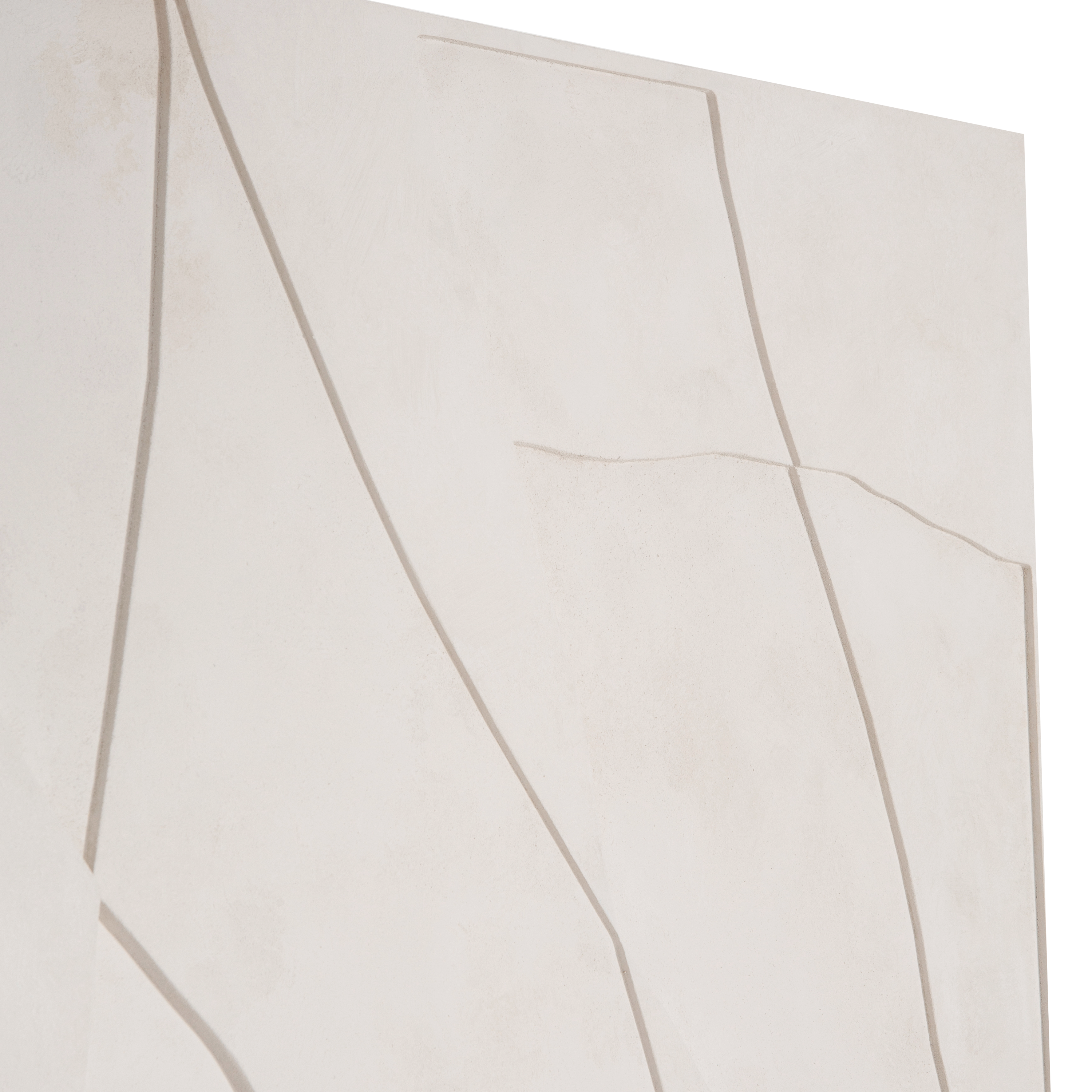Bas Relief No. 3 Wall Art - Handcrafted 3D Plaster Sculpture Panel for Home & Office Decor | Perfect for Living Room, Bedroom, or Gallery Display