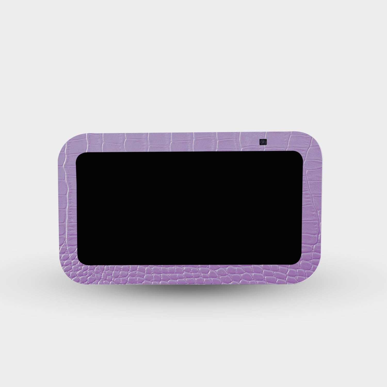 MightySkins Protective Vinyl Decal Wrap Cover for Amazon Echo Show 5 (Gen 3) - Purple Gator Skin | Durable, Customizable & Easy to Apply | Perfect for Home, Office & Travel Protection