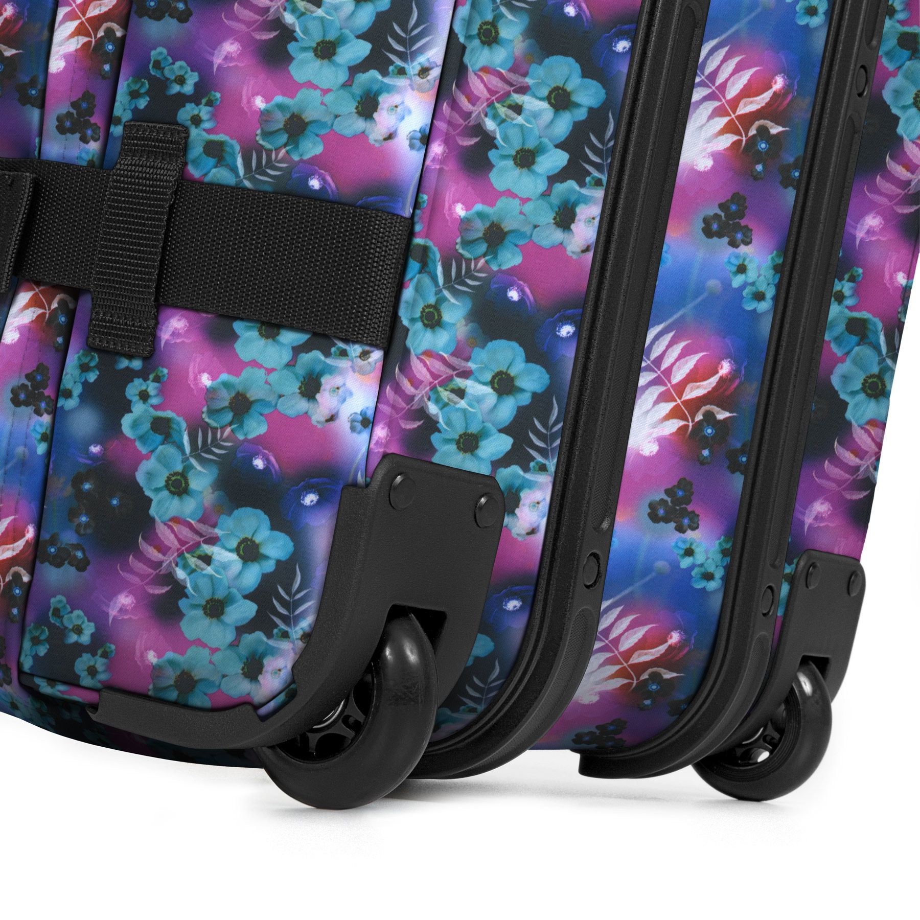 Eastpak Transit'R M Backpack - Dreamflower Dark Print, Durable Laptop Bag for School, College & Travel | Perfect for Students, Commuters & Professionals