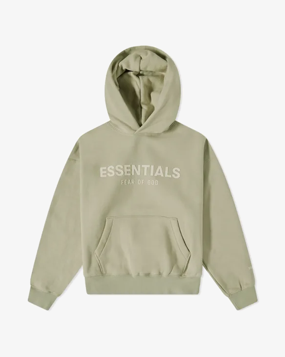 FOG ESSENTIALS SS22 Logo Seafoam Hoodie for Kids - Stylish & Comfortable Pullover for Boys & Girls - Perfect for School, Playdates & Outdoor Activities