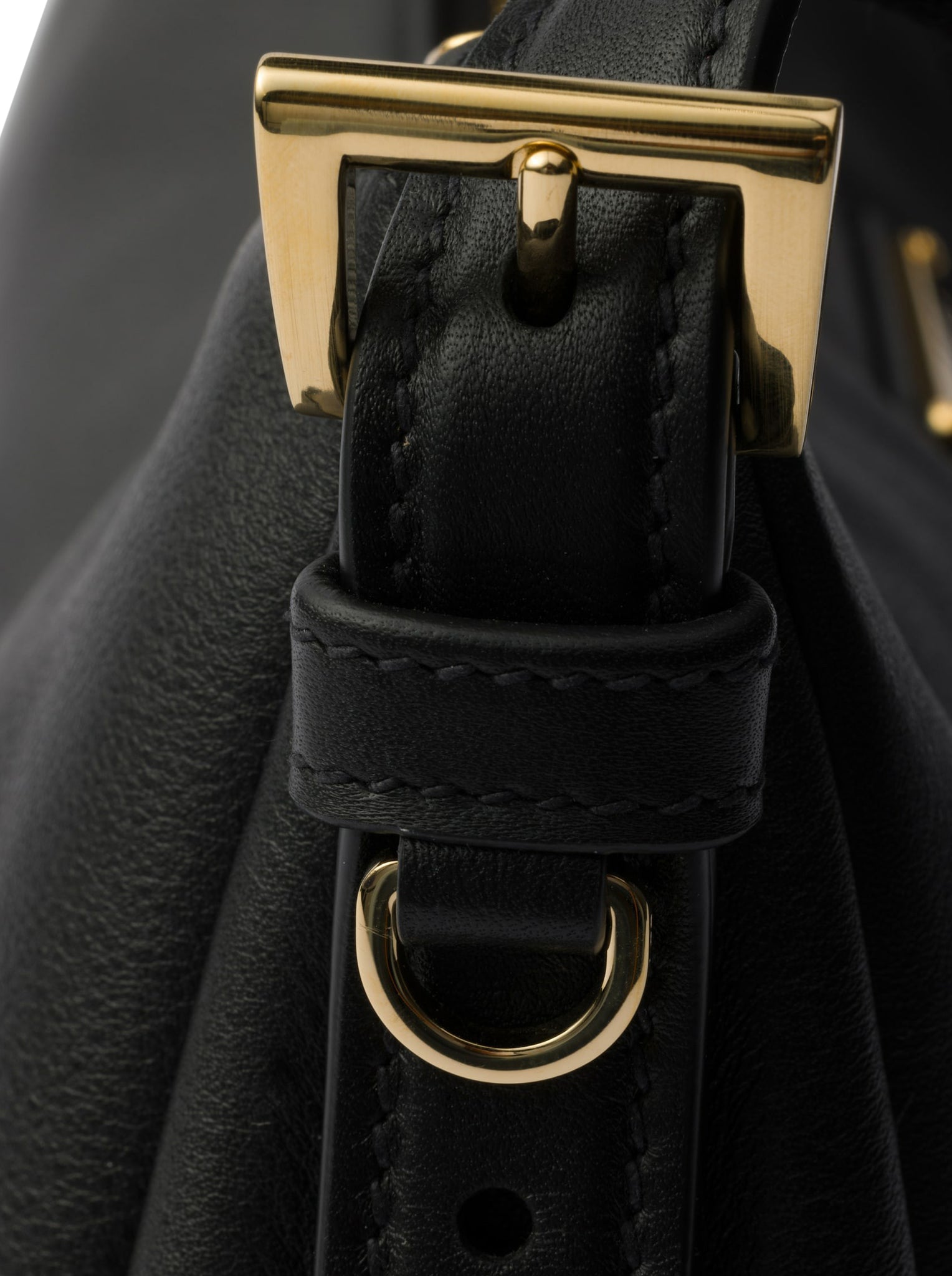 PRADA AIMEE Medium Leather Shoulder Bag for Women - Luxury Designer Handbag with Gold-Tone Hardware, Perfect for Work, Travel & Evening Events
