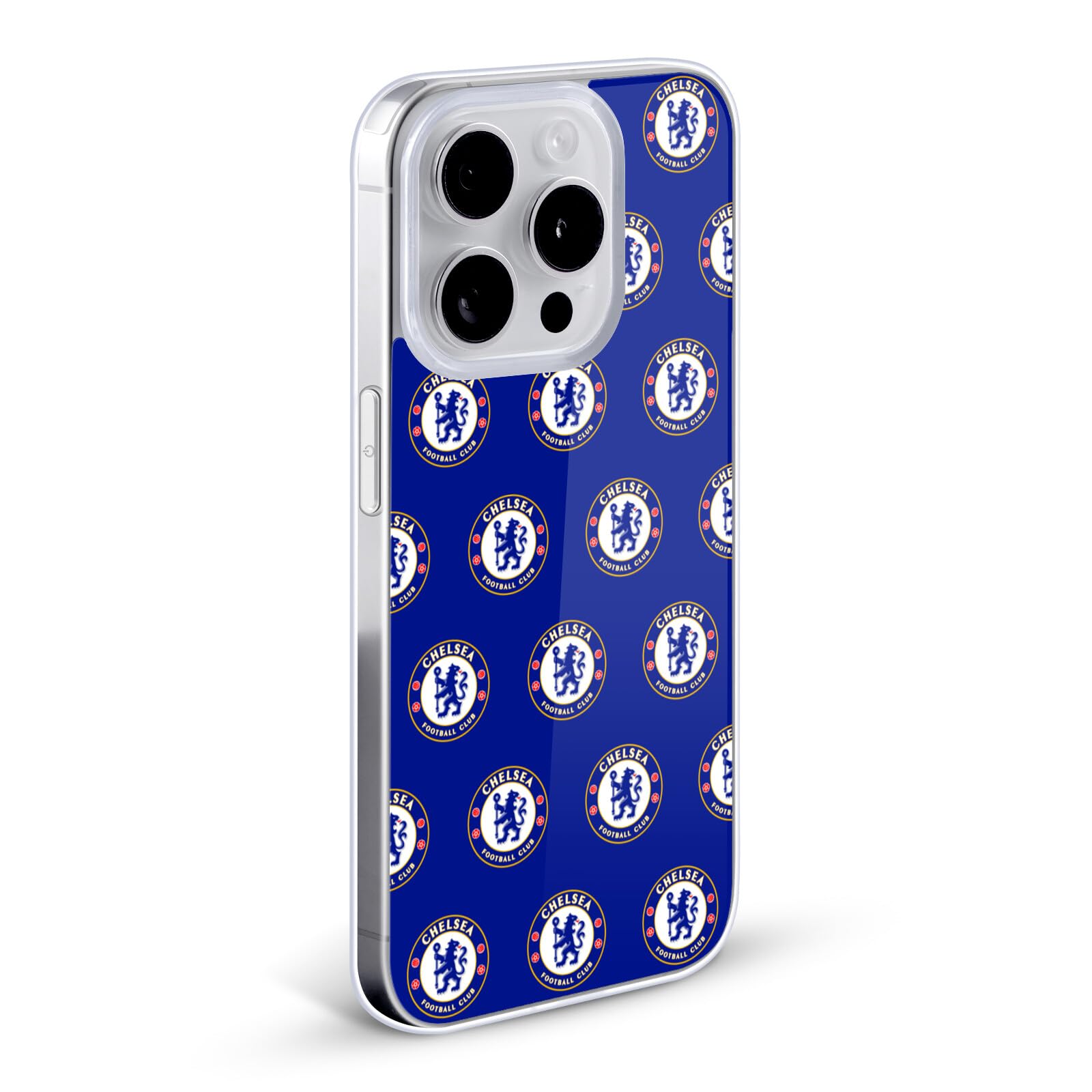 Official Chelsea FC Licensed iPhone 12/12 Pro Soft Gel Case - Premium Football Club Crest Design for Protection & Style | Perfect for Fans, Match Days & Everyday Use