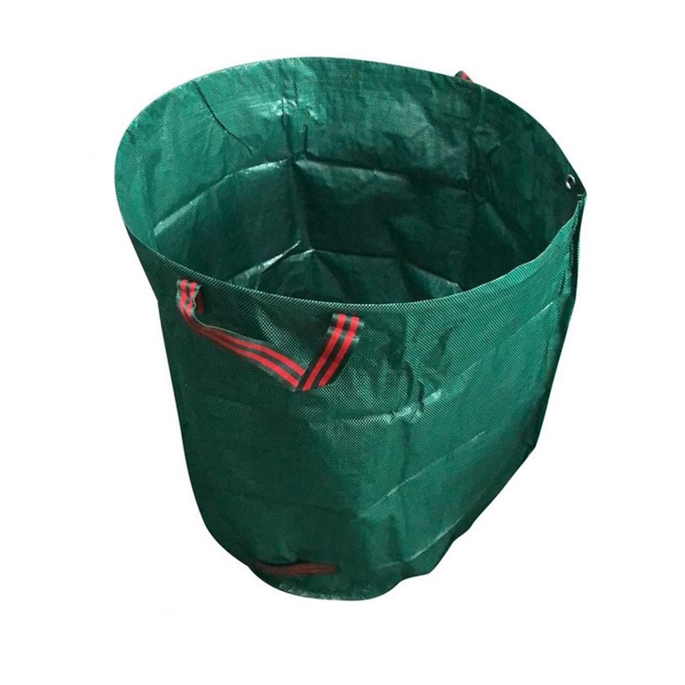 OUMIFA 300L 80 Gallon Large Capacity Reusable Garden Leaf Bag - Foldable Trash Can for Yard Waste Collection, Outdoor Storage & Composting - Perfect for Lawn Cleaning, Leaf Raking & Gardening Accessories