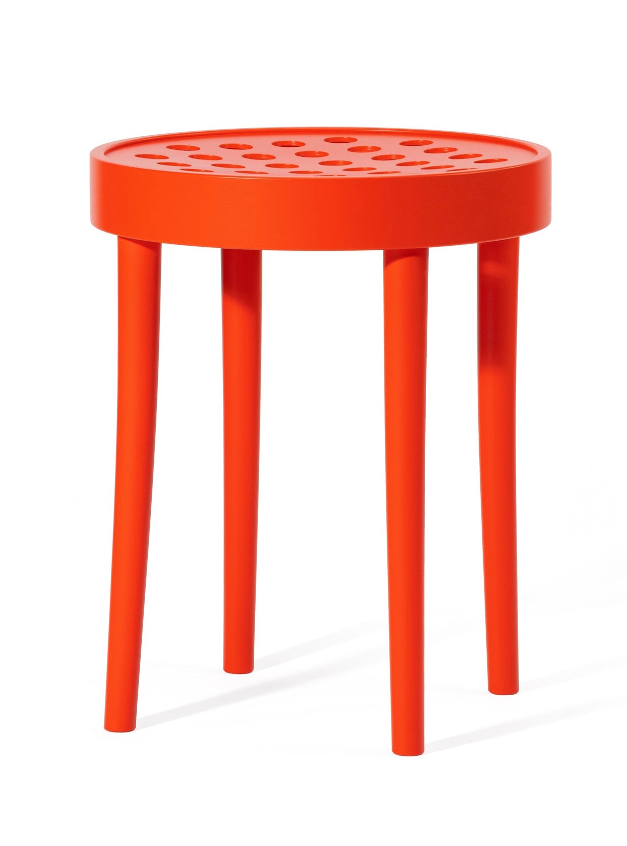 822 Bentwood Stool by Ton - Modern Wooden Bar Stool for Kitchen Island & Breakfast Nook - Mid-Century Inspired Counter Height Stool with Curved Backrest - Perfect for Home, Cafe & Restaurant Decor