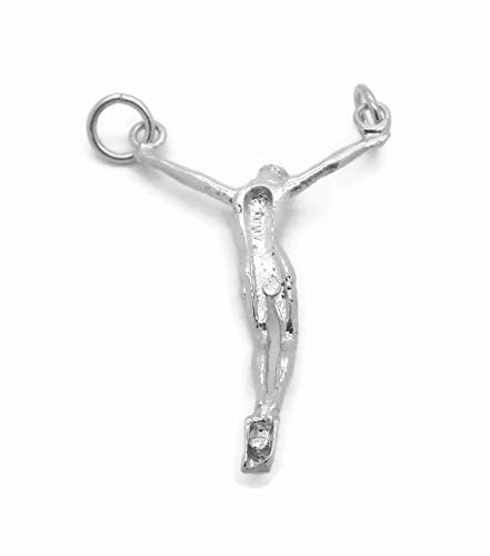 925 Sterling Silver Body of Christ Pendant - Religious Jewelry for Men & Women - Perfect for Baptism, Confirmation & Daily Faith Wear