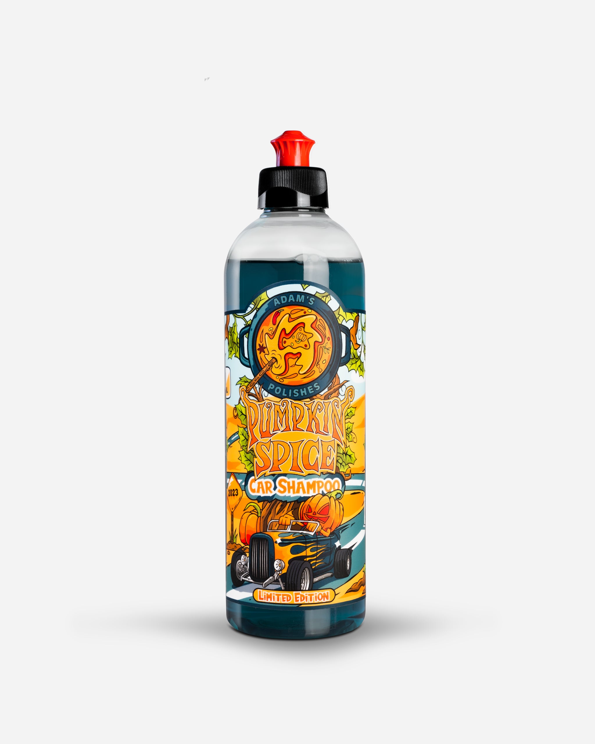 Adam's Pumpkin Spice Car Shampoo 2023 - Premium Auto Detergent for Fall Season - Gentle Wash & Wax Formula for Cars, Trucks & SUVs - Perfect for Autumn Car Care & Seasonal Vehicle Cleaning