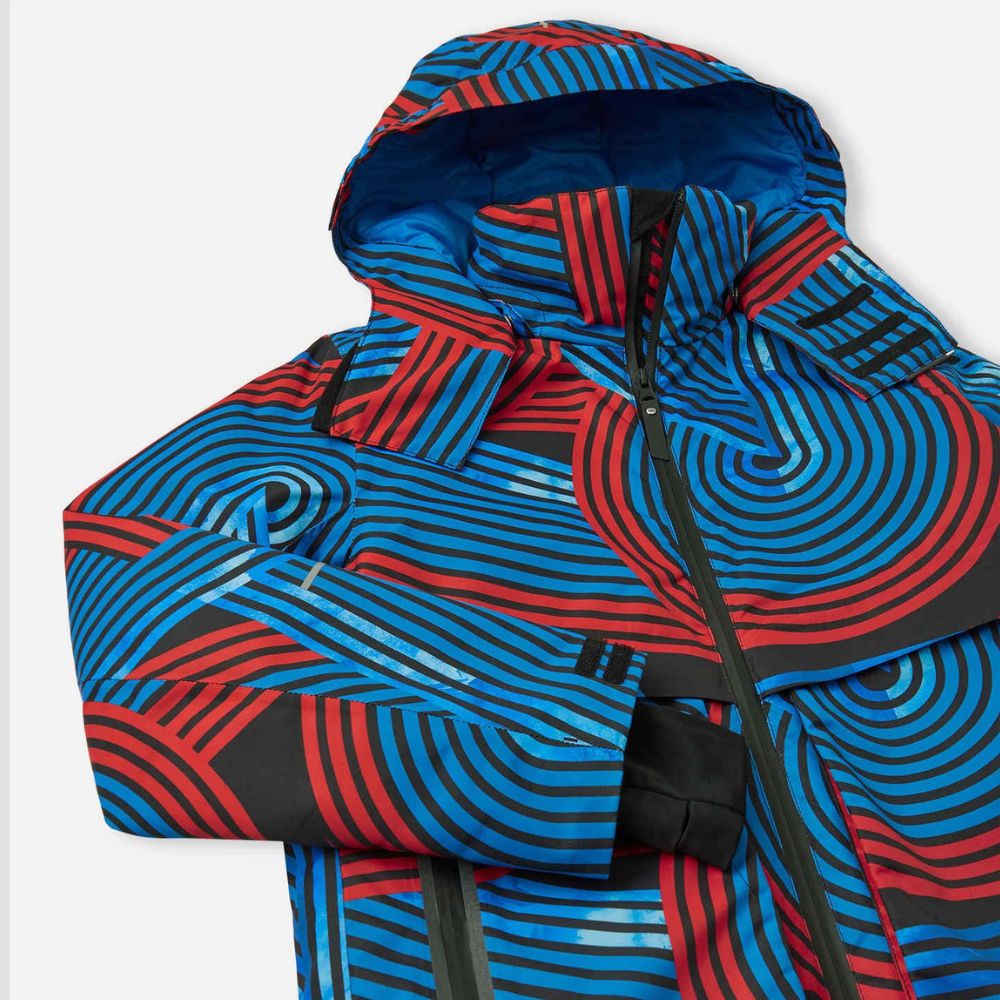 Reima Tirro Boys Ski Jacket - Waterproof Winter Coat for Kids, Bright Blue | Warm Snow Jacket for Boys, Outdoor Skiing & Snowboarding Gear