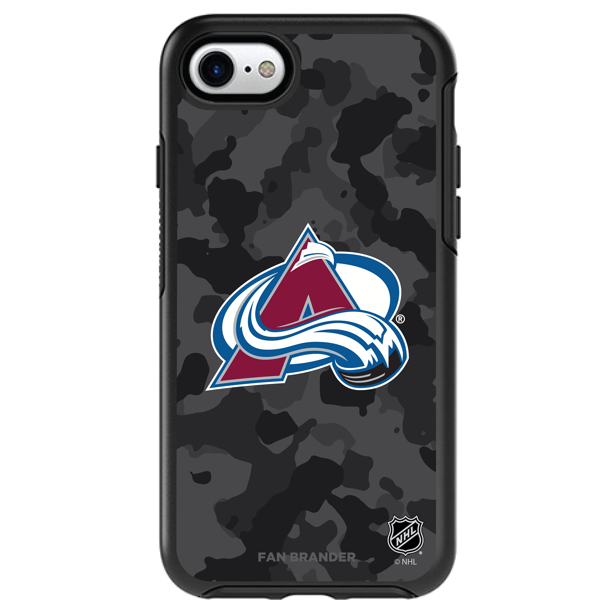 NHL OtterBox Symmetry iPhone Case - Urban Camo Design for Sports Fans