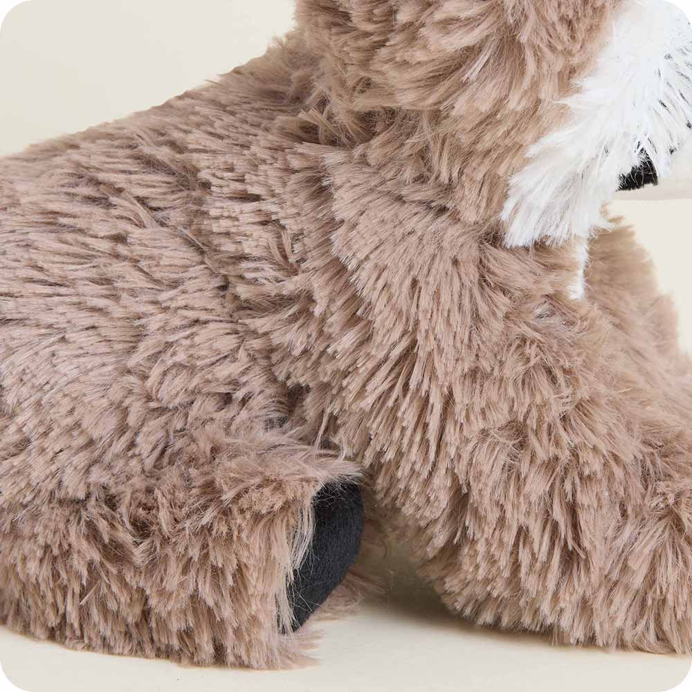 Cozy Raccoon Plush Warmies Junior - Soft Microwaveable Heating Pad for Kids & Adults - Perfect for Relaxation, Stress Relief & Cold Weather Comfort