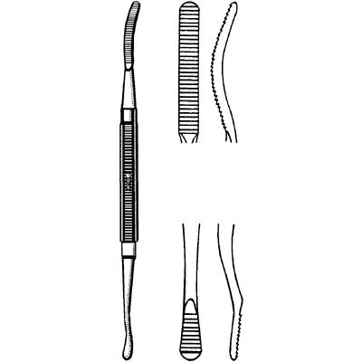 #10 Bone Rasp Surgical Instrument - 7