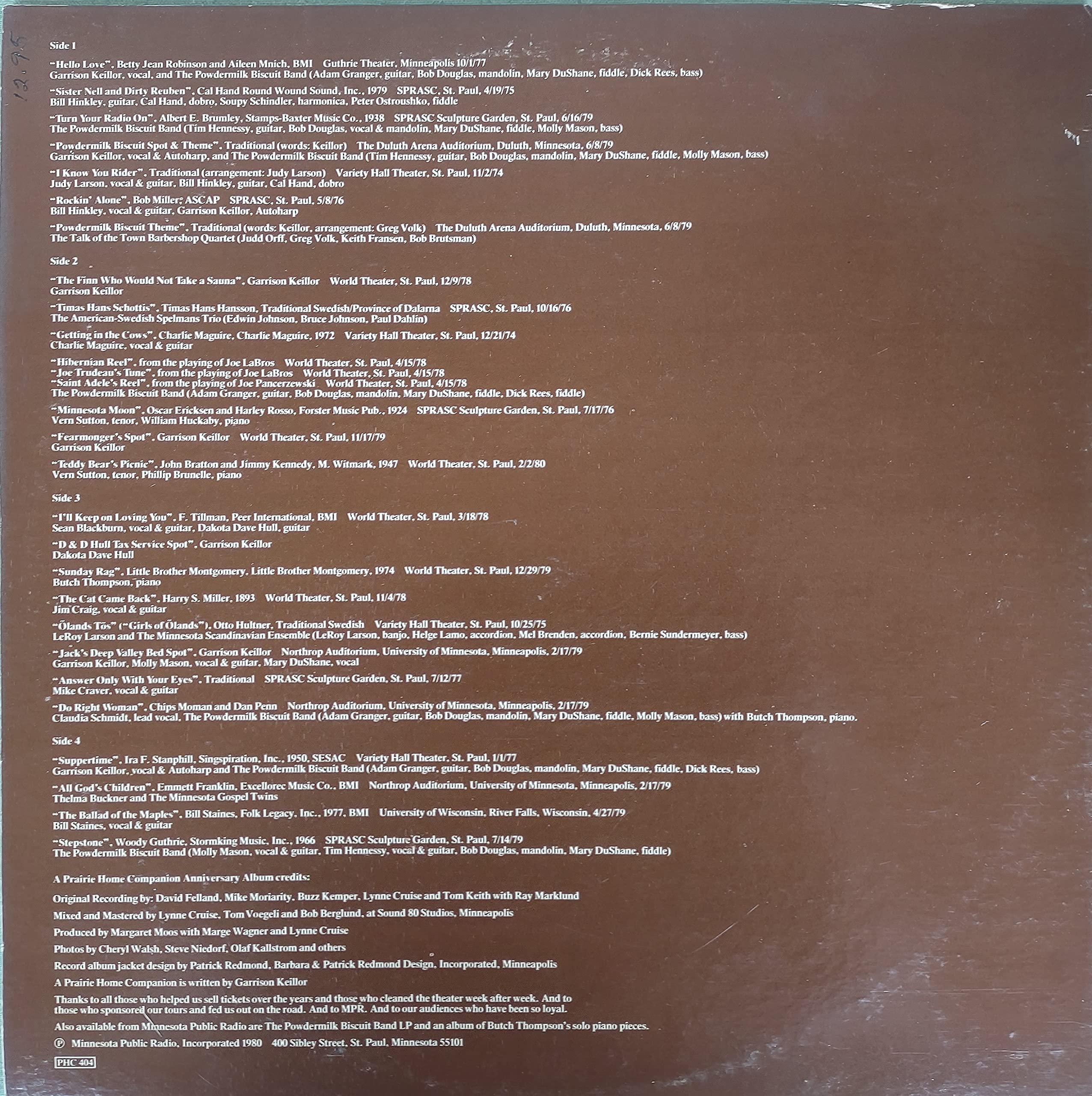 A Prairie Home Companion Anniversary Album - Classic Folk & Americana Music Collection - Perfect for Road Trips, Family Gatherings & Relaxing Evenings