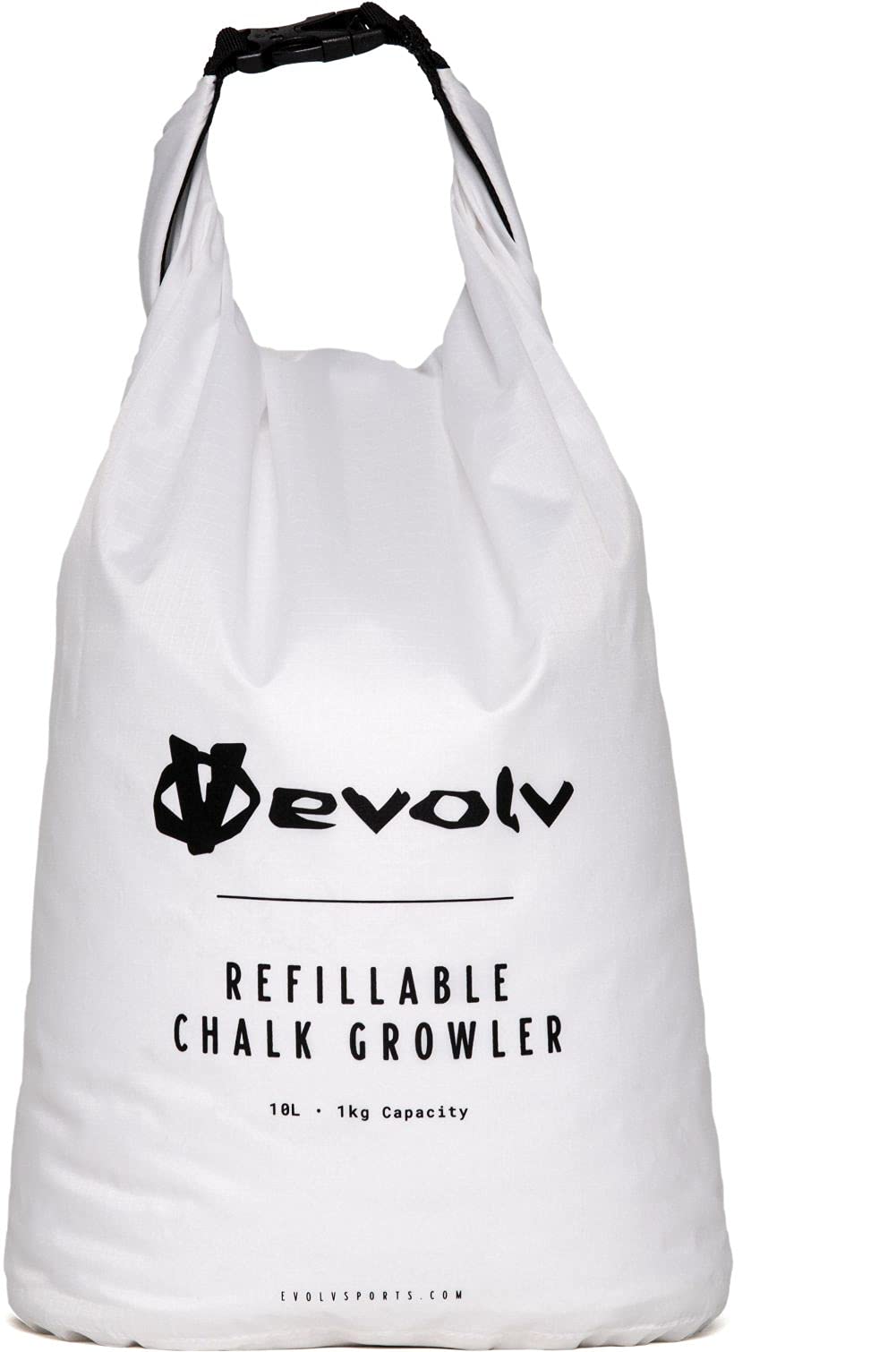 EVOLV Premium Climbing Chalk Growler - Refillable & Portable Chalk Holder for Rock Climbing, Bouldering & Gymnastics - Ideal for Outdoor Sports & Training