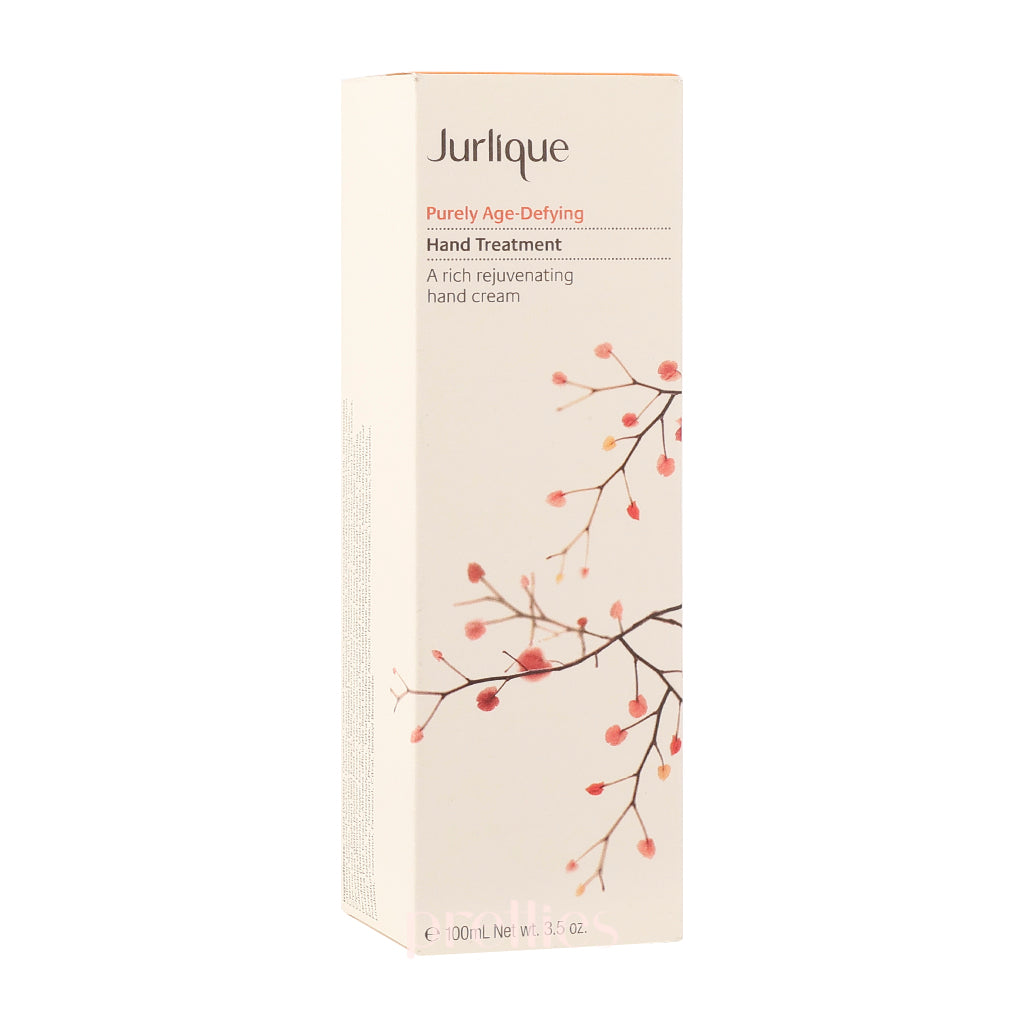 Jurlique Purely Age Defying Hand Treatment 100ml - Anti-Aging Hand Cream for Dry Skin, Wrinkles & Age Spots | Perfect for Daily Moisturizing & Night Care Routine